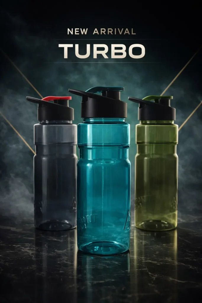 Triangles Turbo 750ml Sports Water Bottle — The Only Bottle Built for Indian Athletes